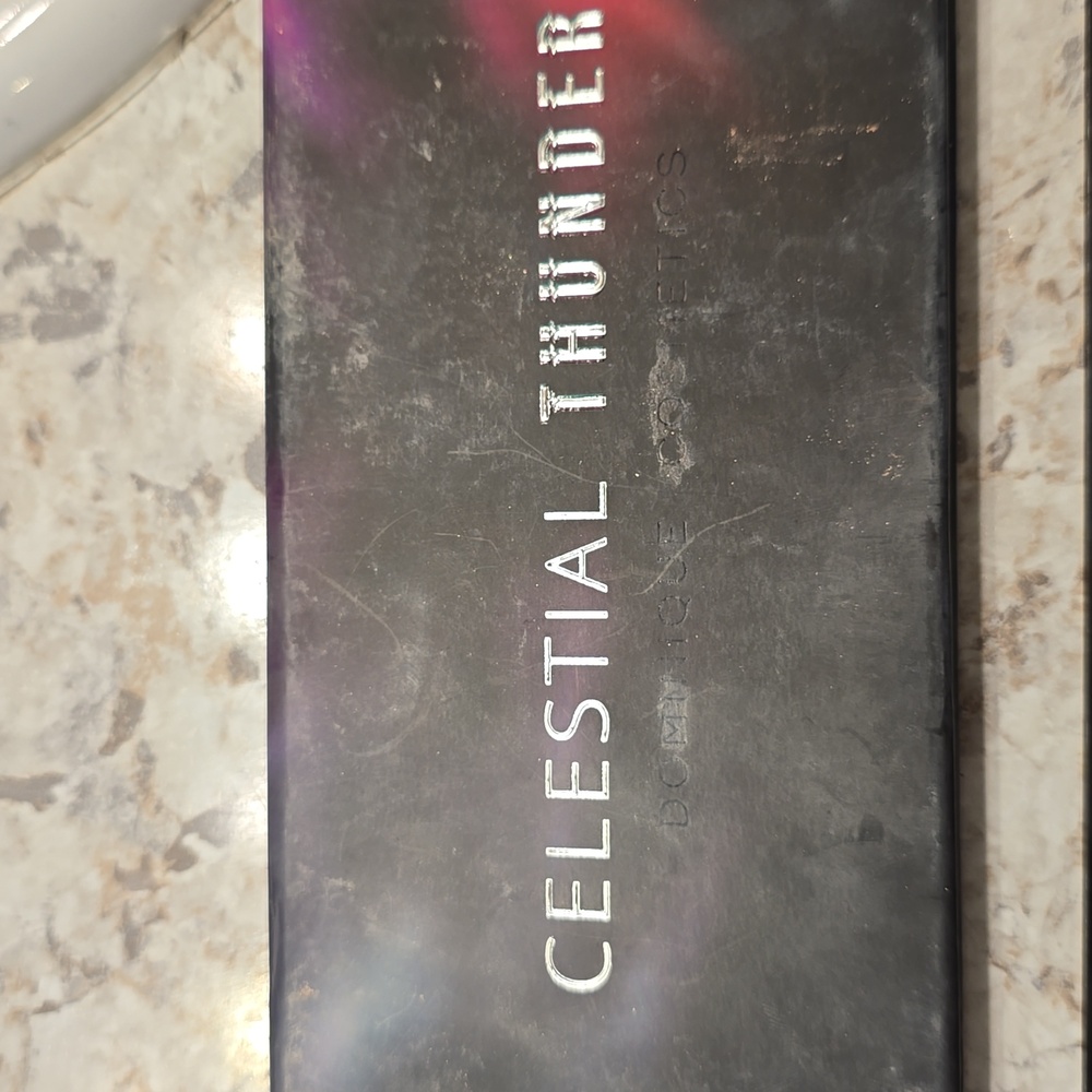 Dominique Cosmetics celestial thunder palette